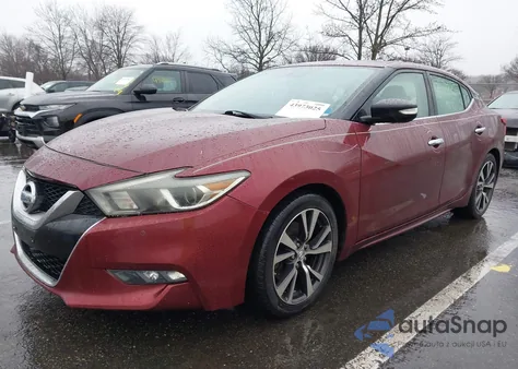 2017 Nissan Maxima 3.5 Platinum/3.5 S/3.5 Sl/3.5 Sr/3.5 Sv z USA, uszkodzony, nr VIN 1N4AA6AP7HC365517